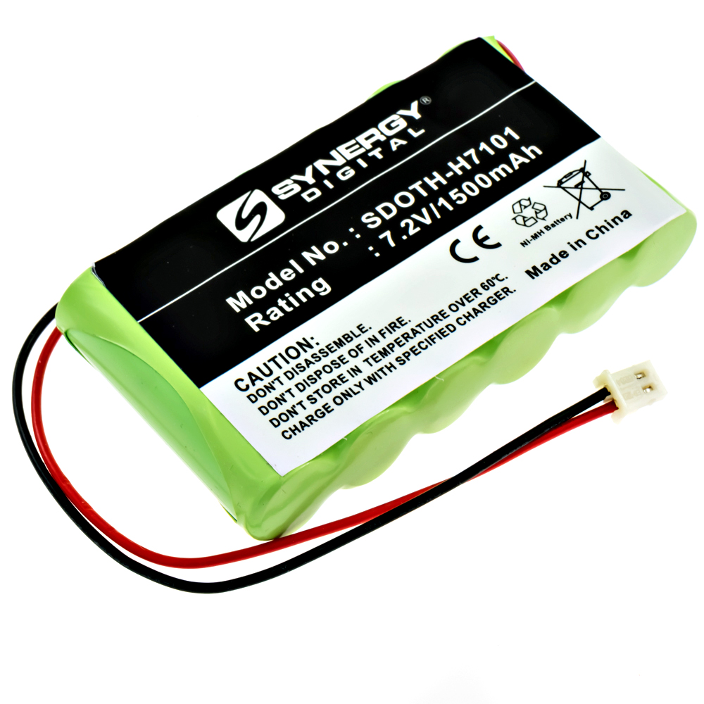 Synergy Digital Alarm System Battery, Compatible with Honeywell 300-03864-1 Alarm System Battery (Ni-MH, 7.2V, 1500mAh)