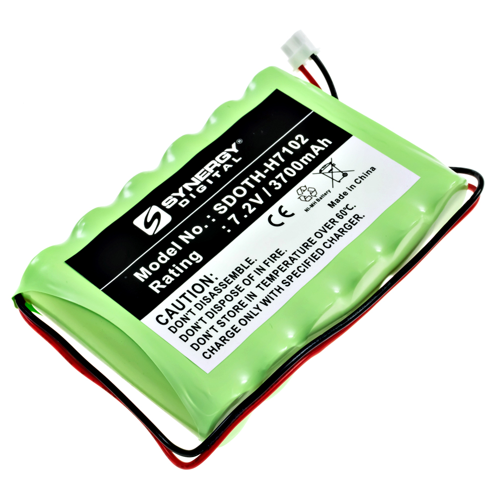 Synergy Digital Alarm System Battery, Compatible with Honeywell 300-03866 Alarm System Battery (Ni-MH, 7.2V, 3700mAh)