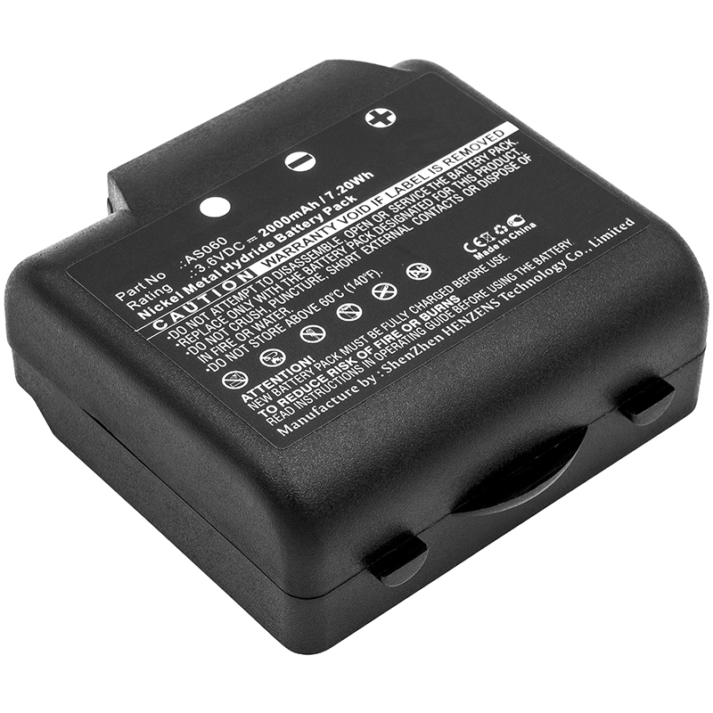 Synergy Digital Remote Control Battery, Compatible with IMET AS060 Remote Control Battery (Ni-MH, 3.6V, 2000mAh)