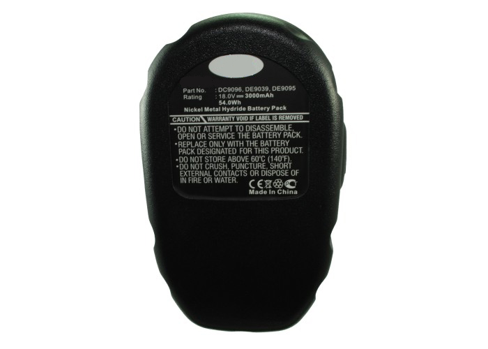 Synergy Digital Power Tool Battery, Compatible with DeWalt DC9096 Power Tool Battery (Ni-MH, 18V, 3000mAh)