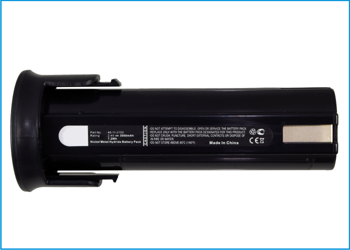 Synergy Digital Power Tool Battery, Compatible with Milwaukee 48-11-0100 Power Tool Battery (Ni-MH, 2.4V, 3000mAh)