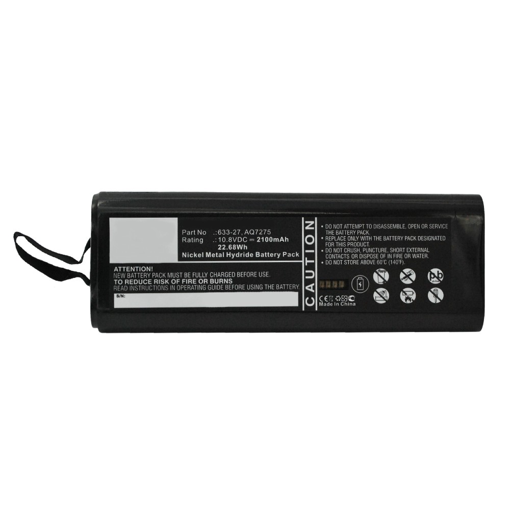 Synergy Digital Medical Battery, Compatible with Anritsu 9081D, LMR Master, MS2711A, MS2711B, MS2711D, MT8212B, MT9081, MT9081D, MT9083, MT9083A, MT9083A8, MT9083B, MT9083C, OTDR S113B, S113B, S113C, S114B, S114C, S251B, S251C, S311D, S312D, S325D, S331B, S331C, S331D, S332A, S332B, S332C, S332D, S412D, S810C, S810D, S820B, S820C Medical Battery (10.8, Ni-MH, 2100mAh)