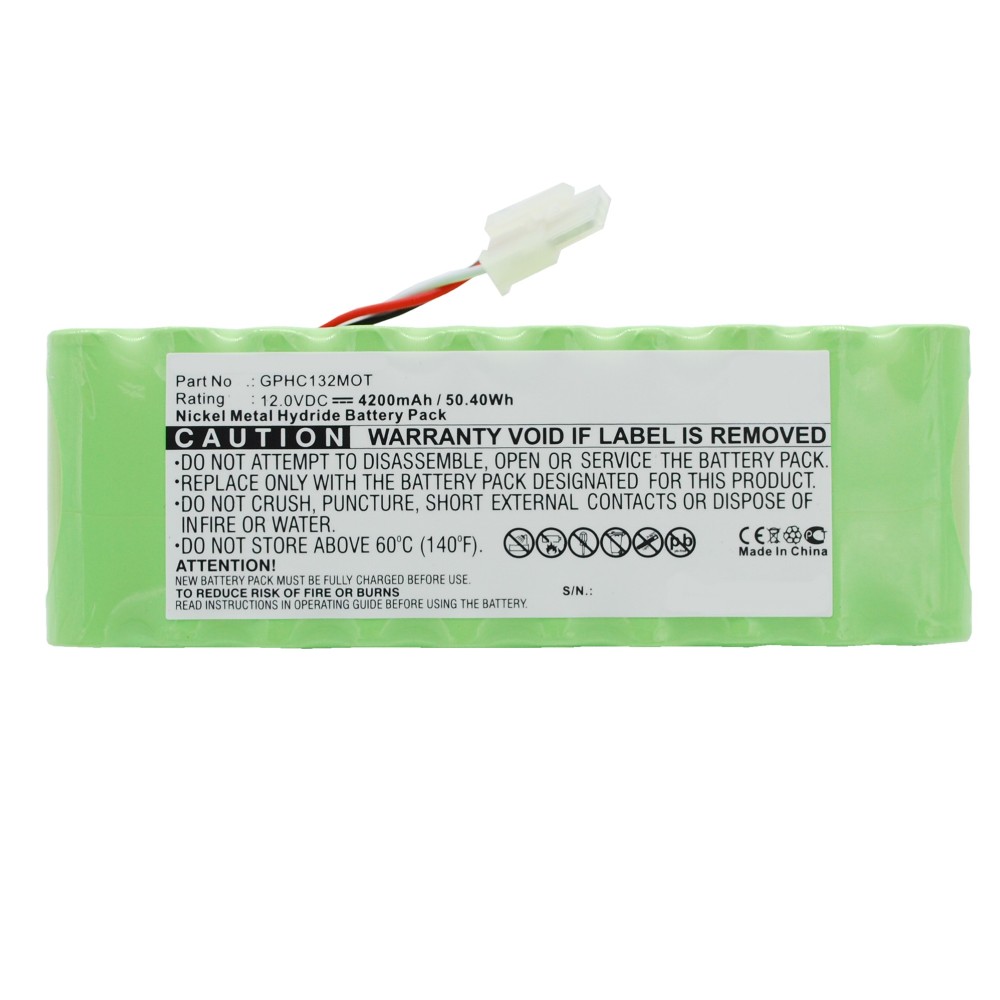 Synergy Digital Medical Battery, Compatible with Bionet EKG3000 Medical Battery (12, Ni-MH, 4200mAh)
