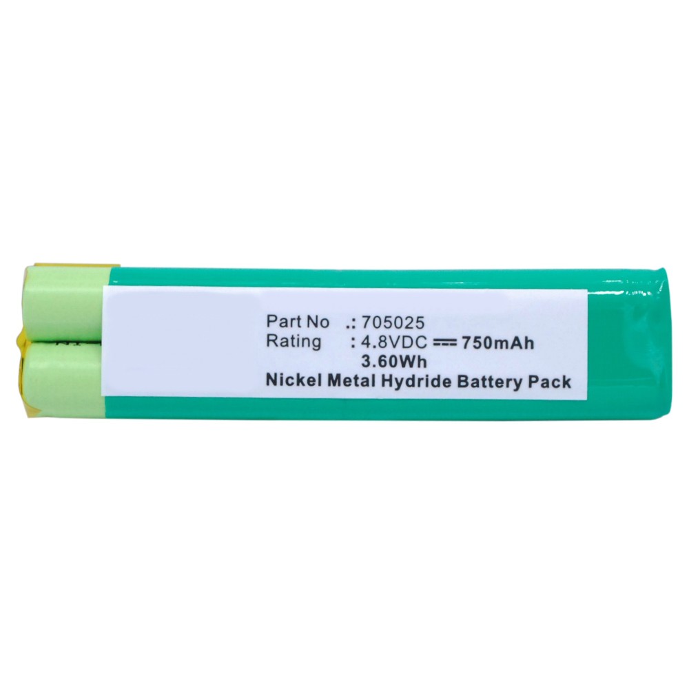 Synergy Digital Medical Battery, Compatible with BrandTech AutoRep E, HandyStep, HandyStep Electronic Repeating, Rainin AutoRep E Repeating Dis, Repeating Pipettor Medical Battery (4.8, Ni-MH, 750mAh)