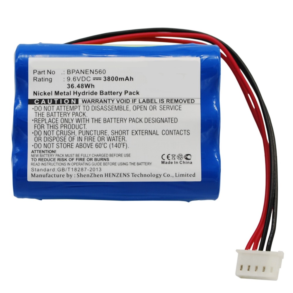 Synergy Digital Medical Battery, Compatible with Covidien N550, N560 Medical Battery (9.6, Ni-MH, 3800mAh)