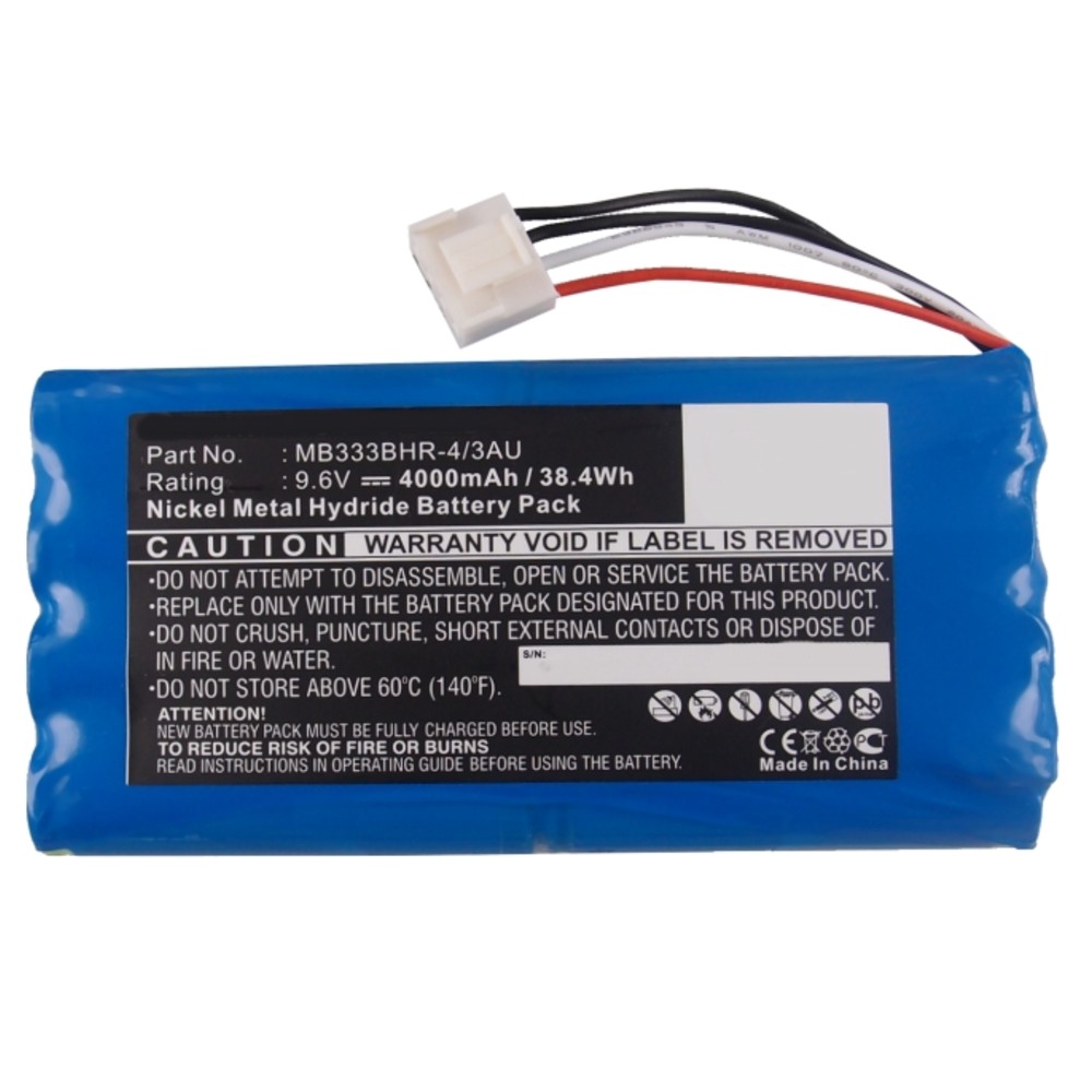 Synergy Digital Medical Battery, Compatible with Fukuda Cardimax FX-7100, Cardimax FX-7102, FCP-7101, FX-2201, FX-7000, FX-7102 Medical Battery (9.6, Ni-MH, 4000mAh)