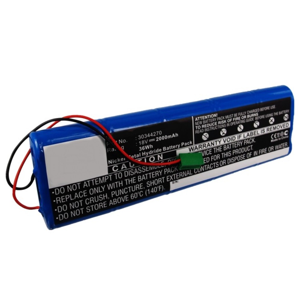 Synergy Digital Medical Battery, Compatible with GE Cardio Smart EKG, Cardiosmart Mac 1200 ECG Recor, Defibrillator MAC 1200ST, Mac 1000, Mac 1200, MAC1000, MAC1100, MAC1200, MAC1500, Marquette MAC1000, Marquette MAC1100, Marquette MAC1200, Marquette MAC1500 Medical Battery (18, Ni-MH, 2000mAh)