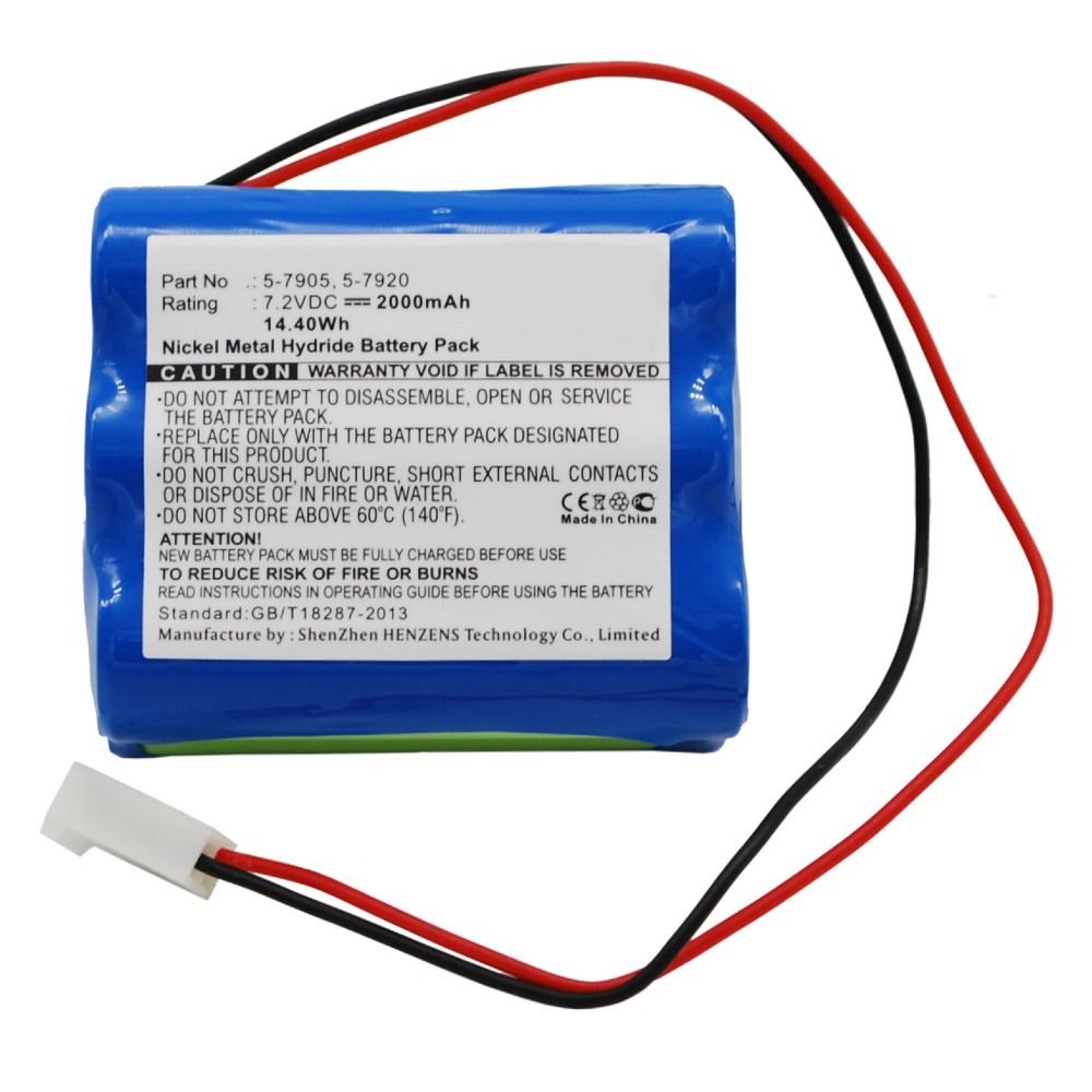 Synergy Digital Medical Battery, Compatible with Kangaroo Control Enteral Feeding Pump, Pump 324 Medical Battery (7.2, Ni-MH, 2000mAh)