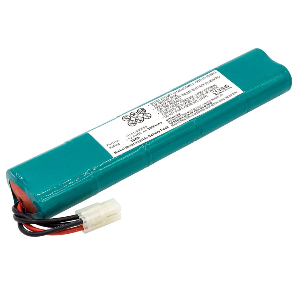 Synergy Digital Medical Battery, Compatible with Medtronic Lifepak 20, Lifepak 20 Defibrillator, LP20, Physio-Control Lifepak 20 Medical Battery (12, Ni-MH, 3000mAh)