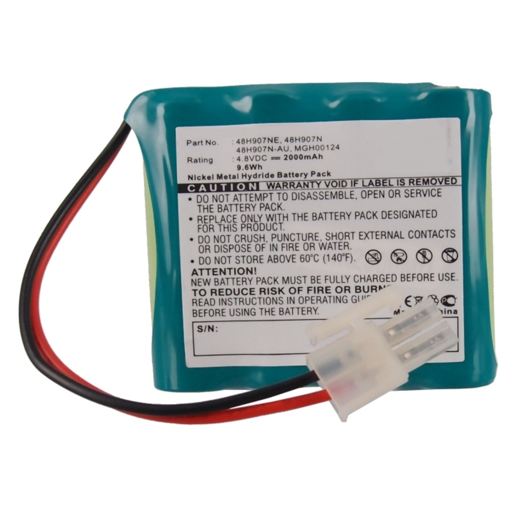 Synergy Digital Medical Battery, Compatible with OMRON HEM-907, HEM-907-PBAT, HEM-907XL, IntelliSense HEM-907 Professio, IntelliSense HEM-907XL Profess Medical Battery (4.8, Ni-MH, 2000mAh)