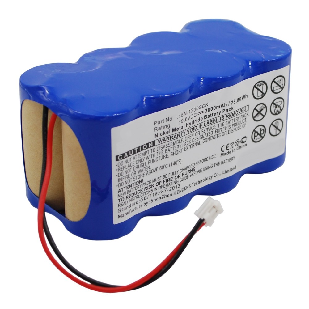 Synergy Digital Medical Battery, Compatible with Terumo infusion pump TE-171, infusion pump TE-172, TE-171, TE-172 Medical Battery (9.6, Ni-MH, 3000mAh)