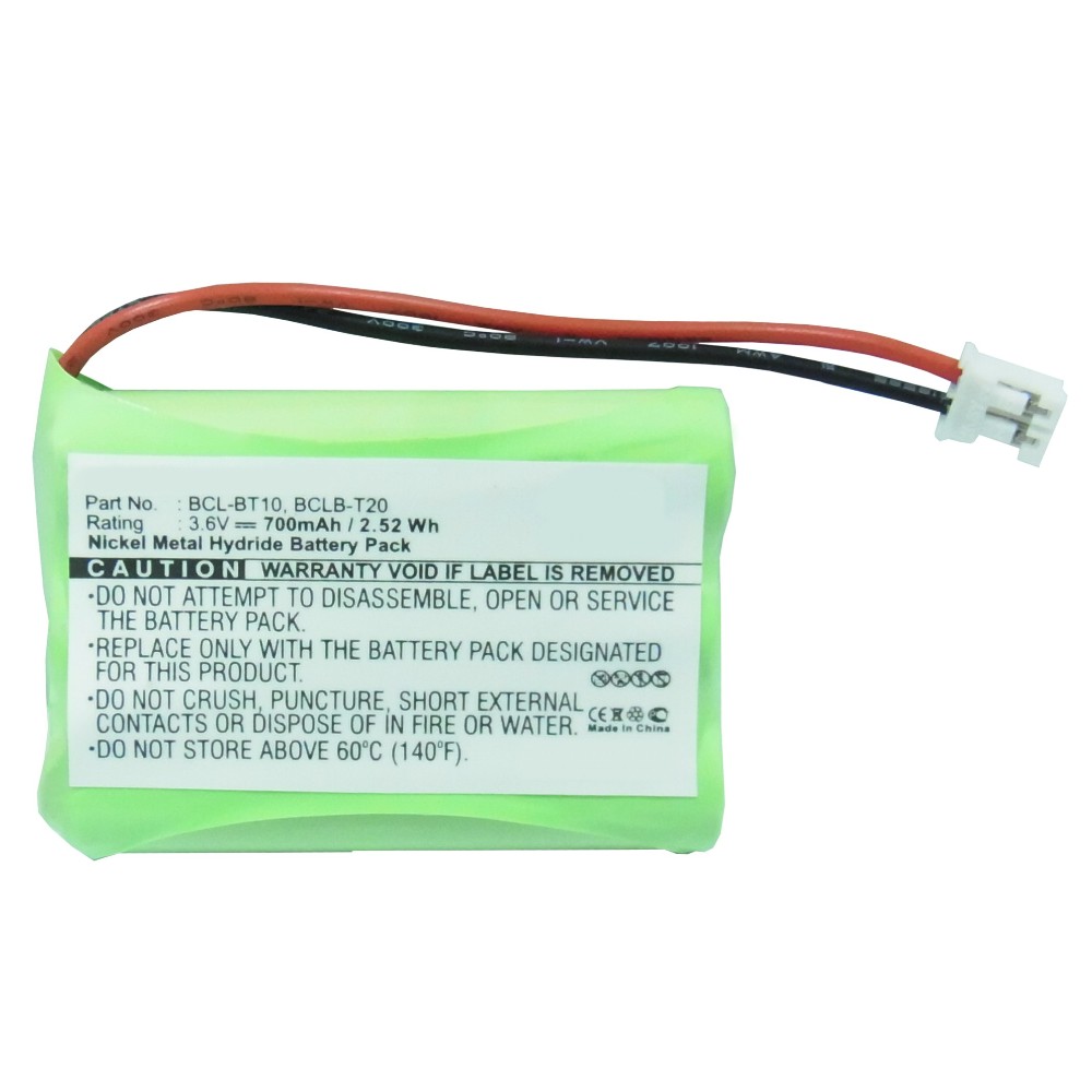 Synergy Digital Mobile Fax Battery, Compatible with Brother BCL-100, BCL-200, BCL-300, BCL-300D, BCL-400, BCL-500, BCL-500S, BCL-D10, BCL-D20, BCL-D70, FAX-1960C, IntelliFax-1960c, IntelliFax-2580c, MFC-2580c, MFC-845cw, MFC-885cw Mobile Fax Battery (3.6, Ni-MH, 700mAh)