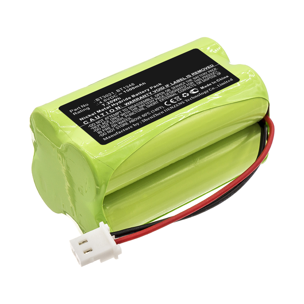 Synergy Digital Alarm System Battery, Compatible with Commpact BT1348, BT3021 Alarm System Battery (Ni-MH, 4.8V, 1500mAh)