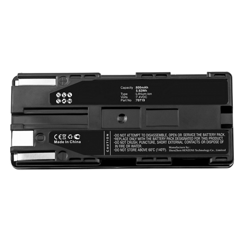 Synergy Digital Equipment Battery, Compatible with AEG 70178 Equipment Battery (Li-ion, 7.4V, 800mAh)