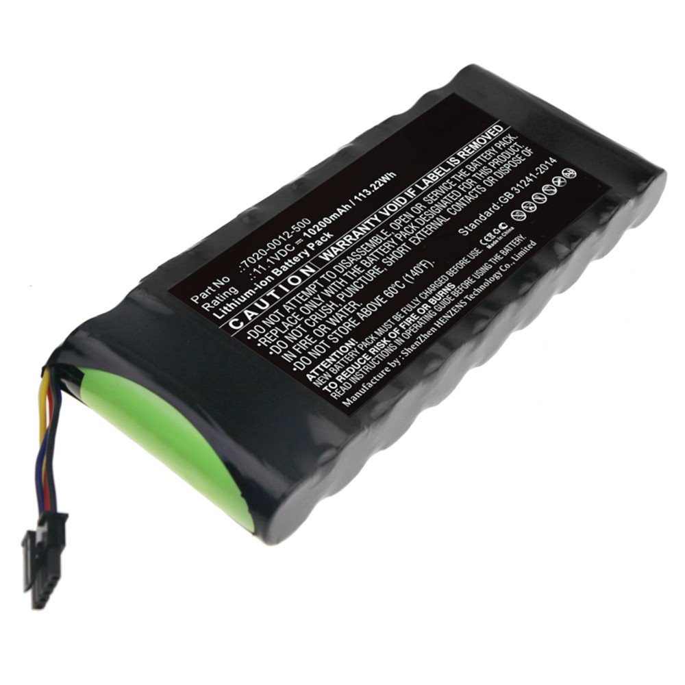 Synergy Digital Equipment Battery, Compatible with AeroFlex 7020-0012-500 Equipment Battery (Li-ion, 11.1V, 10200mAh)
