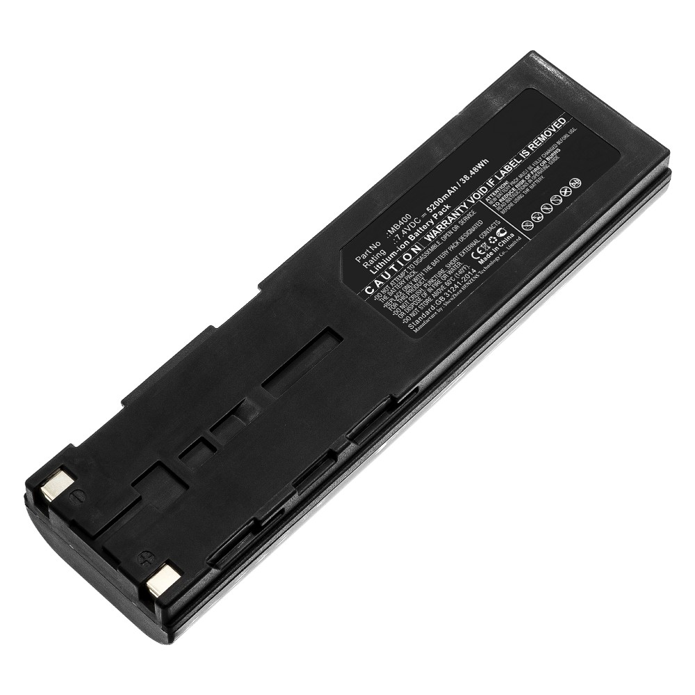 Synergy Digital Equipment Battery, Compatible with BK Precision MB400 Equipment Battery (Li-ion, 7.4V, 5200mAh)