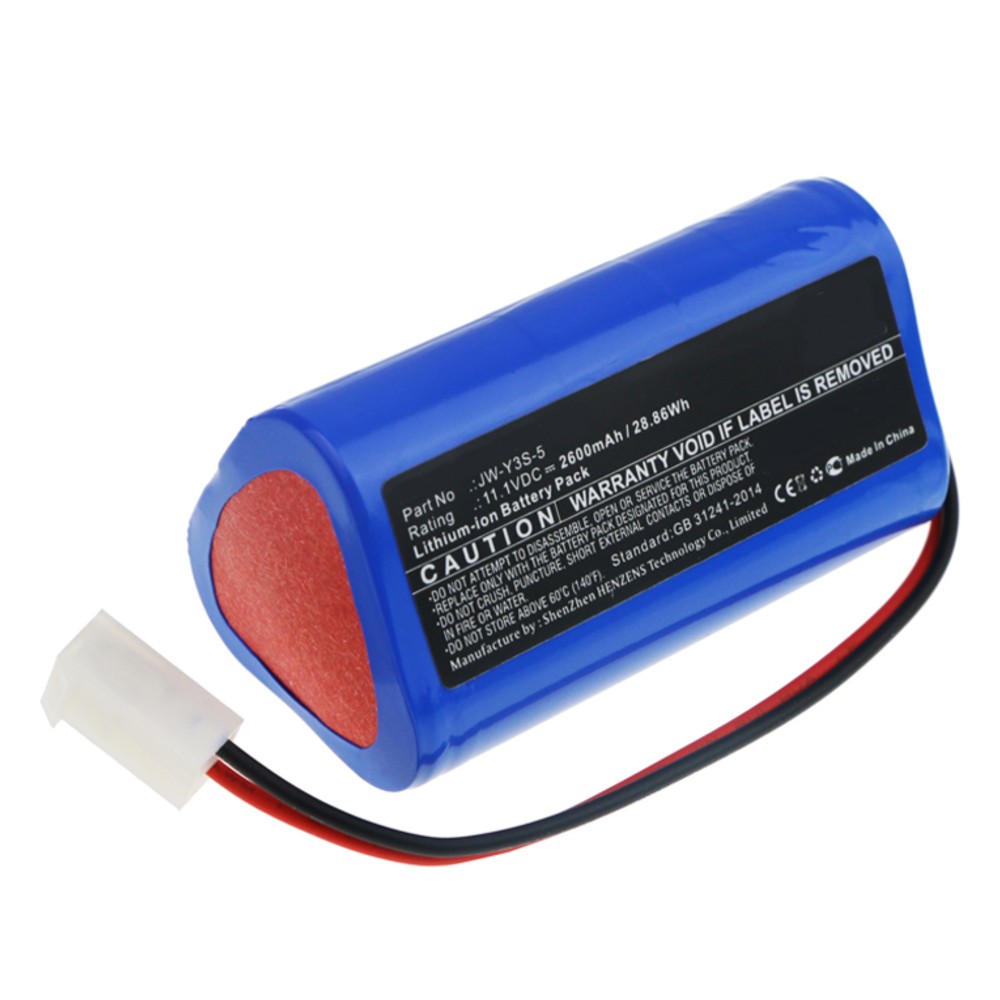 Synergy Digital Medical Battery, Compatible with AOLI JW-Y3S-5 Medical Battery (Li-ion, 11.1V, 2600mAh)