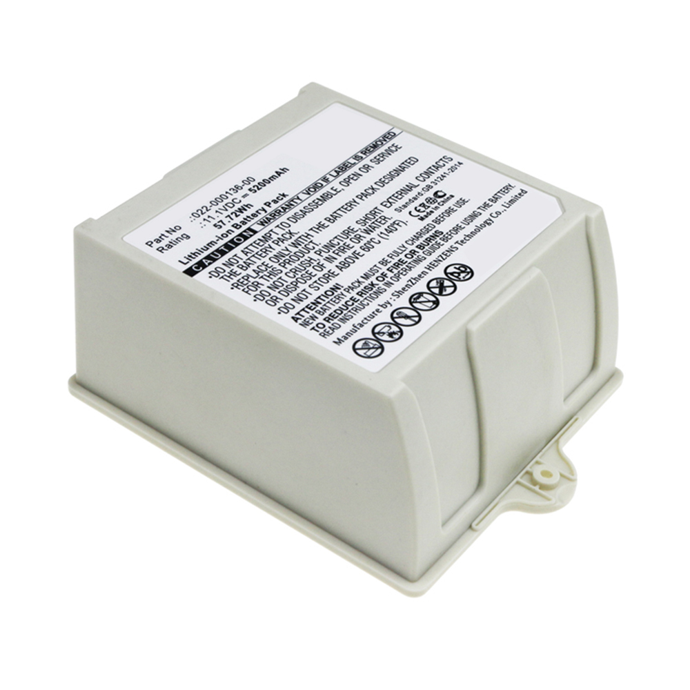 Synergy Digital Medical Battery, Compatible with COMEN 022-000136-00 Medical Battery (Li-ion, 11.1V, 5200mAh)