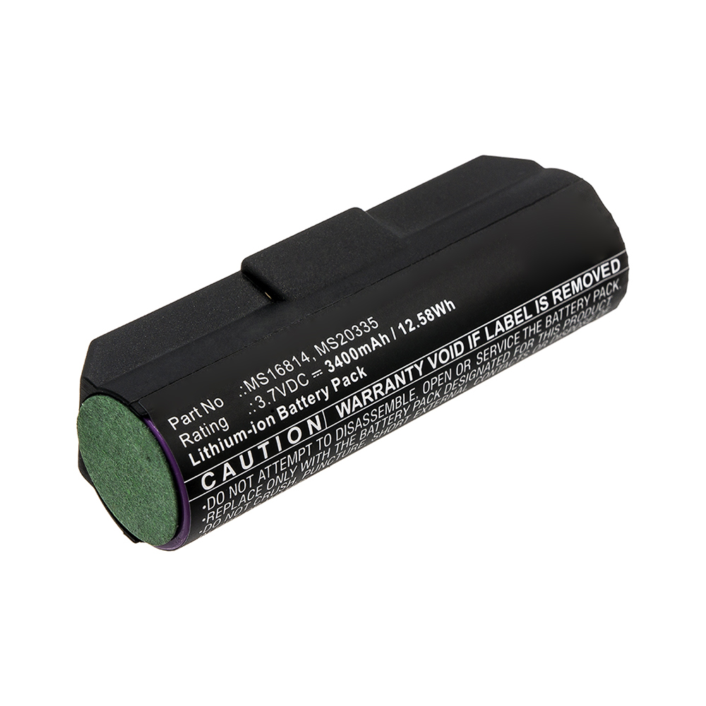Synergy Digital Medical Battery, Compatible with Drager MS16814, MS20335 Medical Battery (Li-ion, 3.7V, 3400mAh)