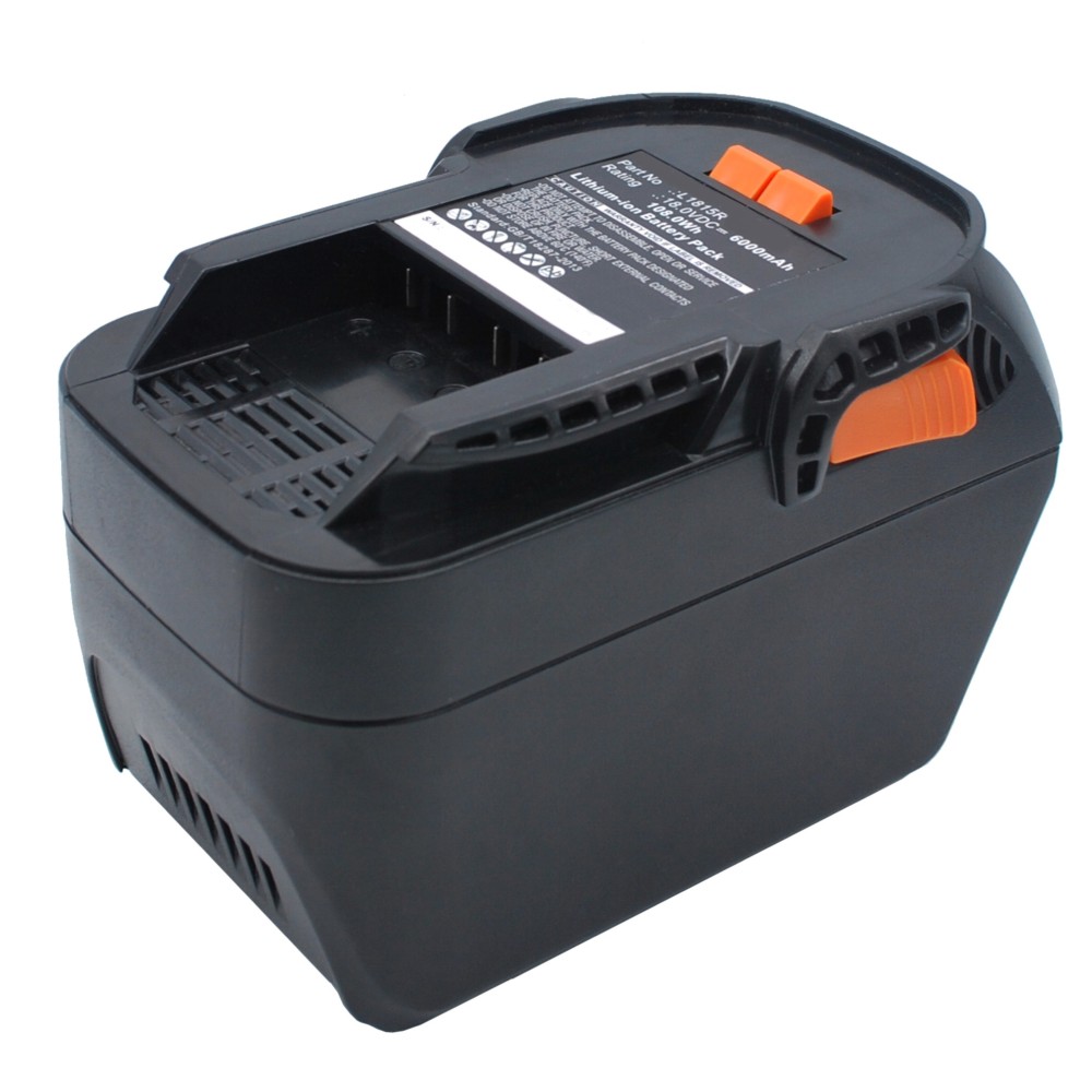 Synergy Digital Power Tool Battery, Compatible with AEG B1814G, B1817, L1815R, L1830R Power Tool Battery (Li-ion, 18V, 6000mAh)