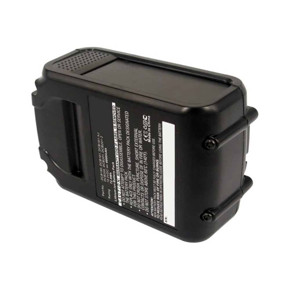 Synergy Digital Power Tool Battery, Compatible with Dewalt DCB180, DCB181, DCB181-XJ, DCB182, DCB182-XE, DCB183, DCB184, DCB185, DCB200, DCB201, DCB201-2, DCB203, DCB204, DCB205, DCB206 Power Tool Battery (Li-ion, 18V, 4000mAh)