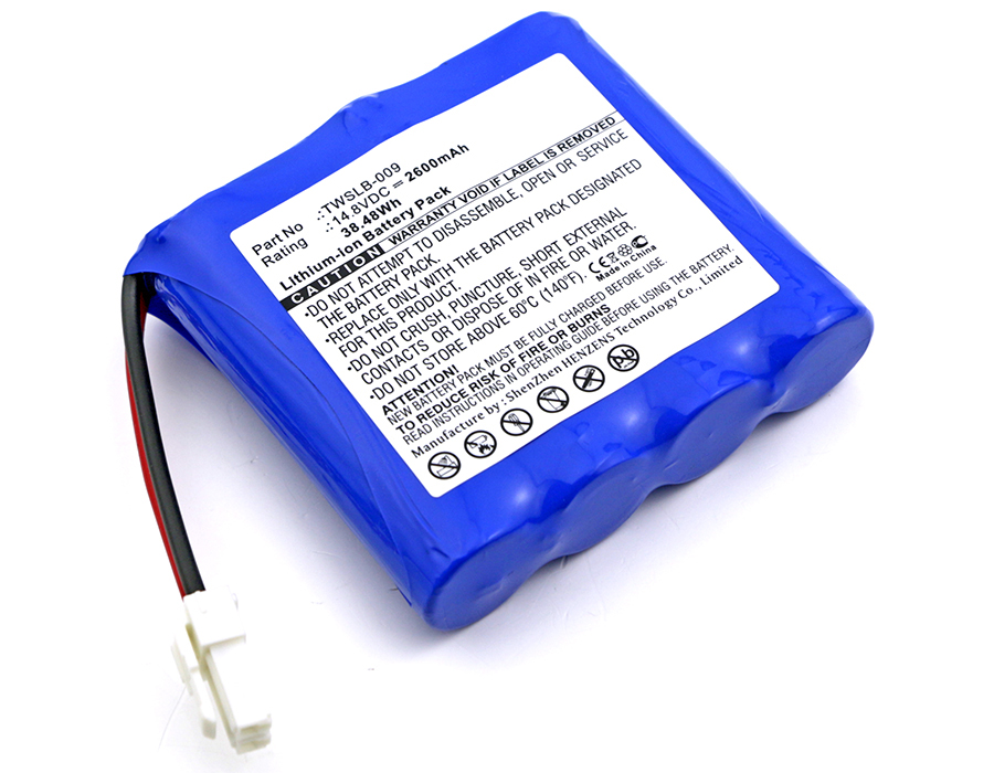 Synergy Digital Medical Battery, Compatible with EDAN TWSLB-009 Medical Battery (14.8V, Li-ion, 2600mAh)