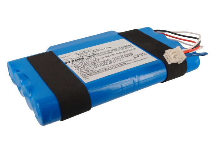 Synergy Digital Medical Battery, Compatible with Fukuda MSE-OM11413, T4UR18650-F-2-4644 Medical Battery (14.8V, Li-ion, 5400mAh)