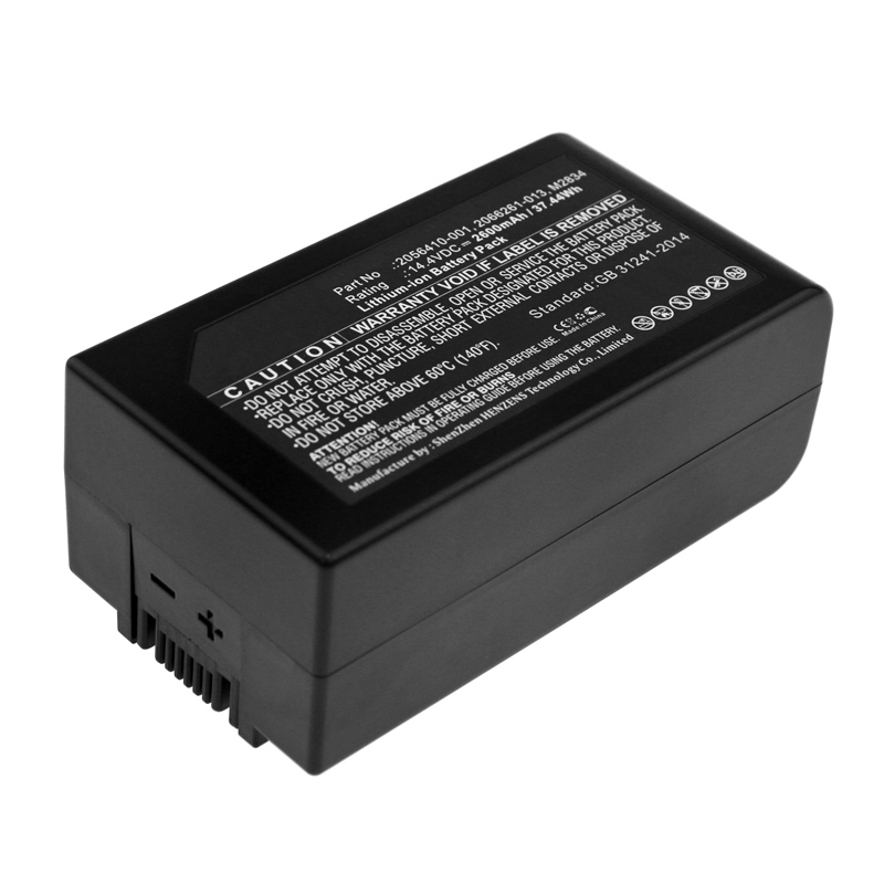 Synergy Digital Medical Battery, Compatible with GE 2056410-001, 2066261-013, M2834 Medical Battery (14.4V, Li-ion, 2600mAh)