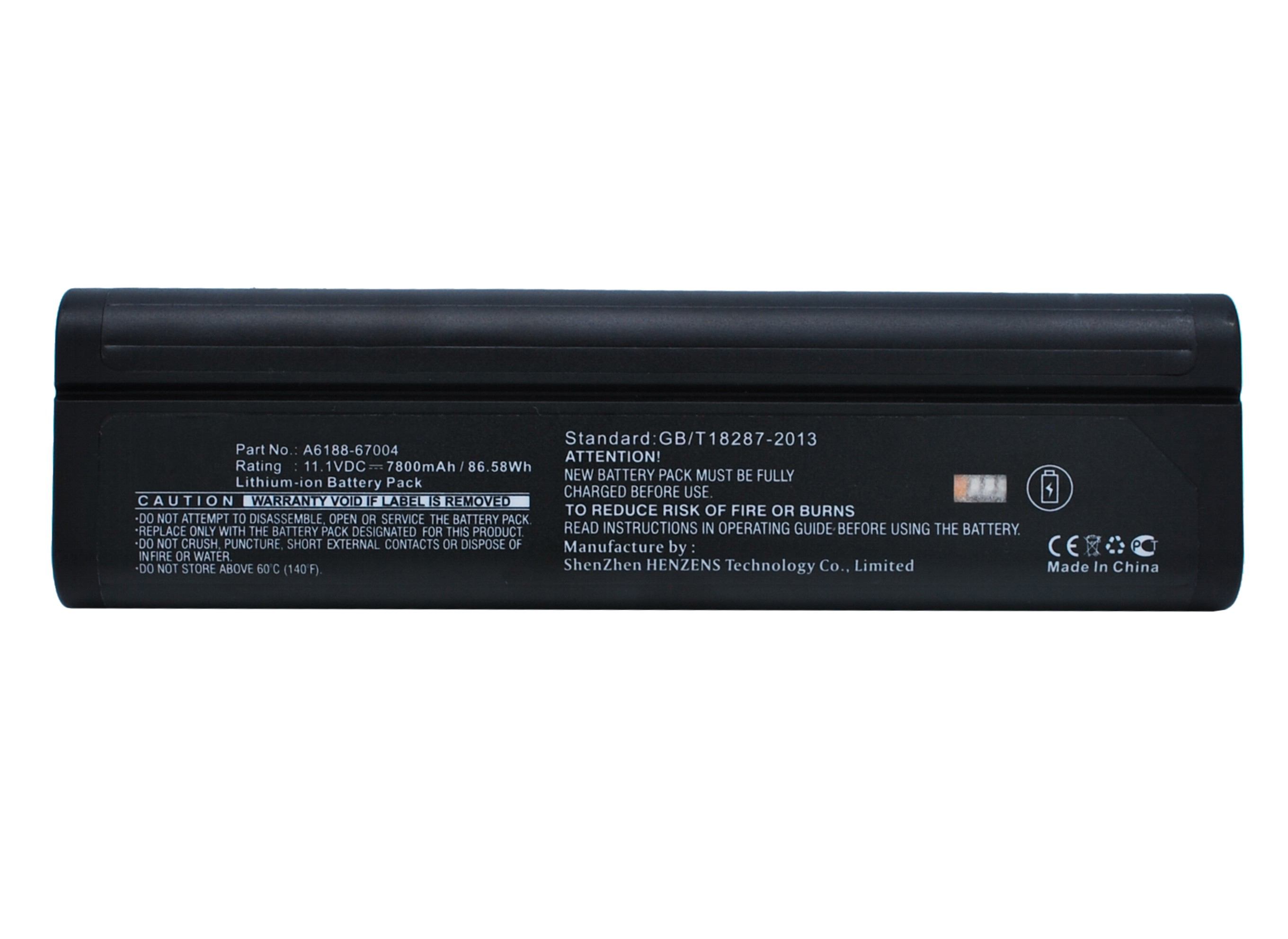 Synergy Digital Medical Battery, Compatible with HP 989803129131, M6467 Medical Battery (11.1V, Li-ion, 7800mAh)
