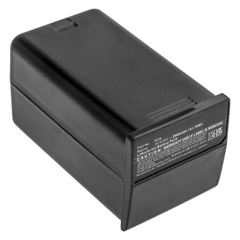 Synergy Digital Strobe Lighting Battery, Compatible with GODOX W29 Strobe Lighting Battery (Li-Ion, 14.4V, 2900mAh)