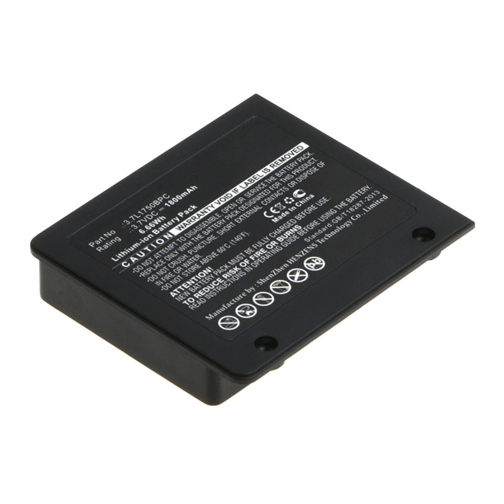 Synergy Digital Calculator Battery, Compatible with Texas Instruments 3.7L1750BPC Calculator Battery (Li-ion, 3.7V, 1800mAh)