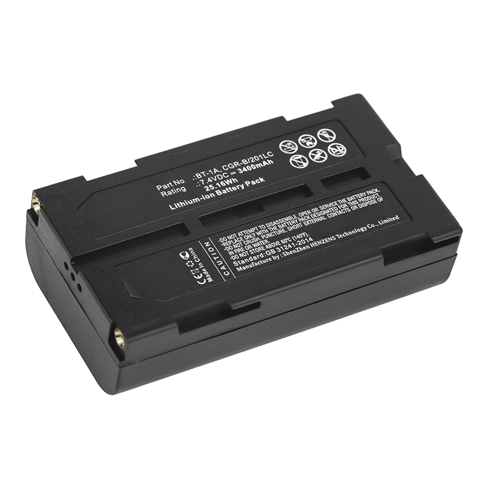 Synergy Digital Equipment Battery, Compatible with Topcon BT-1A Equipment Battery (Li-ion, 7.4V, 3400mAh)
