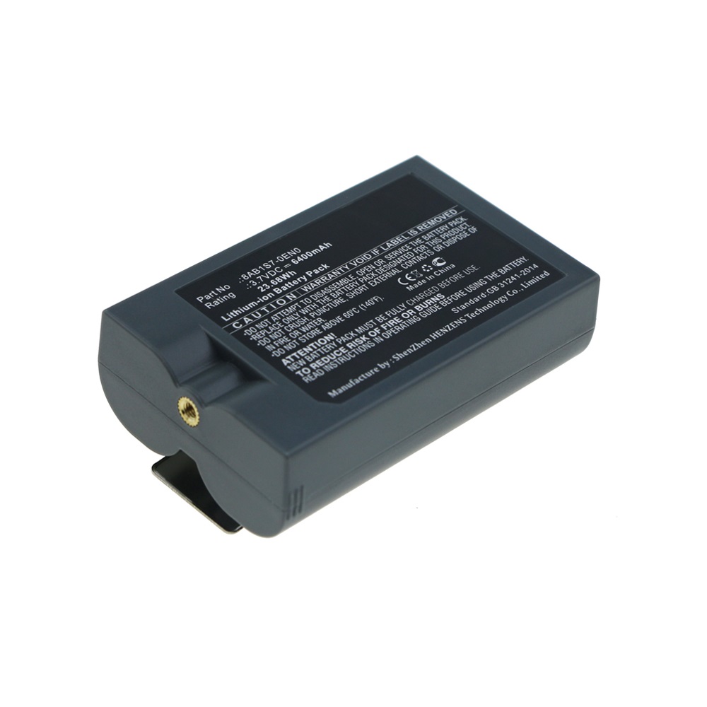 Synergy Digital Home Security Camera Battery, Compatible with Ring 8AB1S7-0EN0 Home Security Camera Battery (Li-ion, 3.7V, 6400mAh)