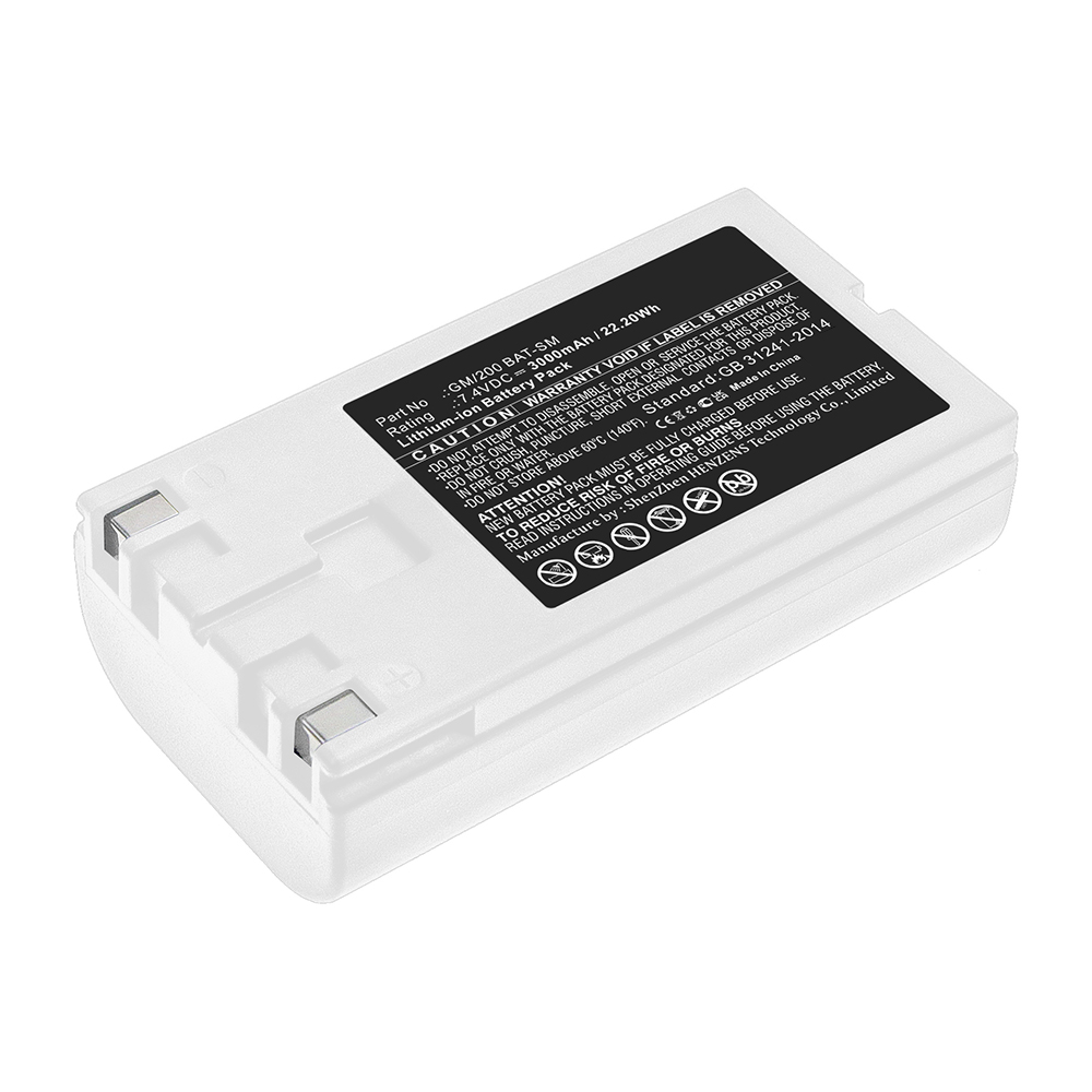 Synergy Digital Printer Battery, Compatible with Sato GM/200 BAT-SM Printer Battery (Li-ion, 7.4V, 3000mAh)