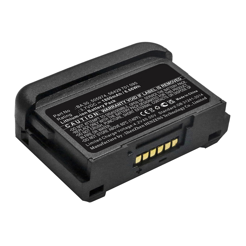 Synergy Digital Stage Monitor System Battery, Compatible with Sennheiser 505974 Stage Monitor System Battery (Li-ion, 3.7V, 1800mAh)
