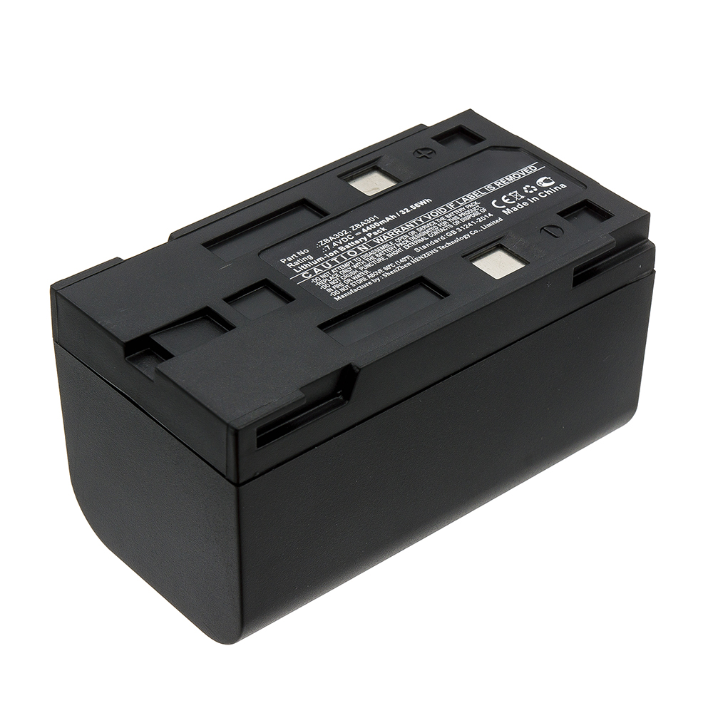 Synergy Digital Equipment Battery, Compatible with Geomax ZBA301 Equipment Battery (Li-ion, 7.4V, 4400mAh)