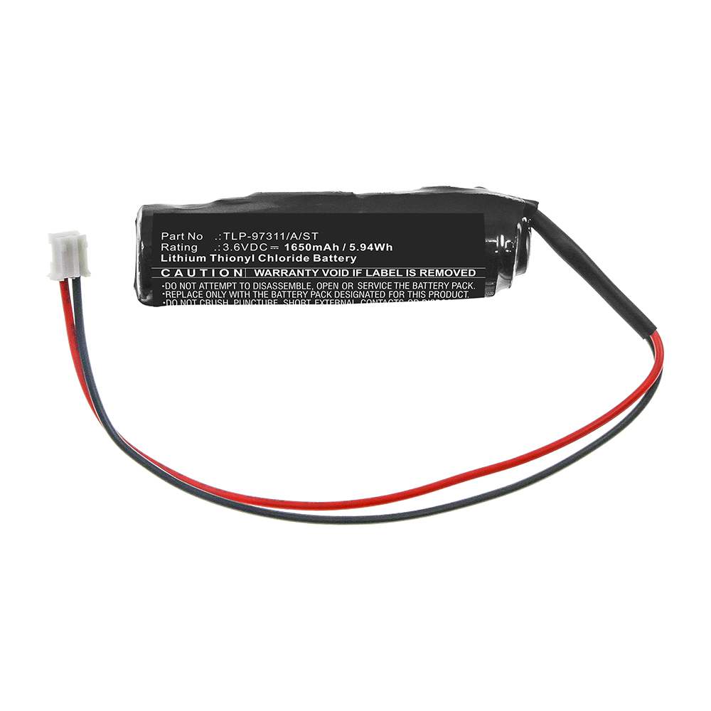 Synergy Digital PLC Battery, Compatible with Yamaha TLP-97311/A/ST PLC Battery (Li-SOCl2, 3.6V, 1650mAh)