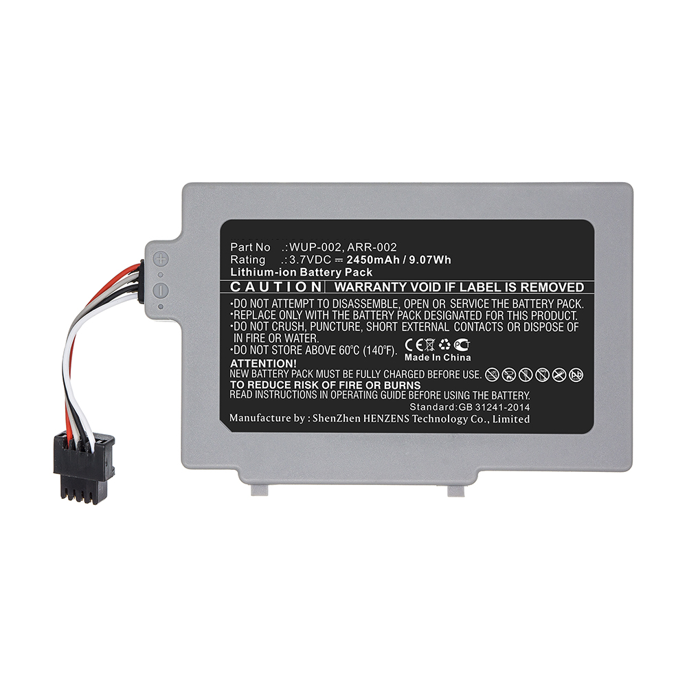 Synergy Digital Game Console Battery, Compatible with ARR-002 Game Console Battery (3.7V, Li-ion, 2450mAh)