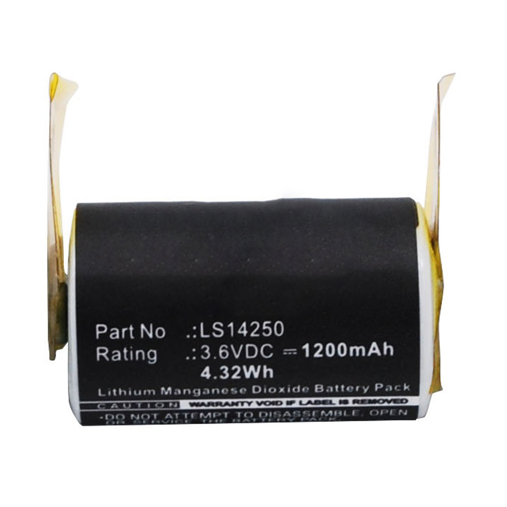 Synergy Digital PLC Battery, Compatible with LS14250 PLC Battery (3.6V, Li-MnO2, 1200mAh)