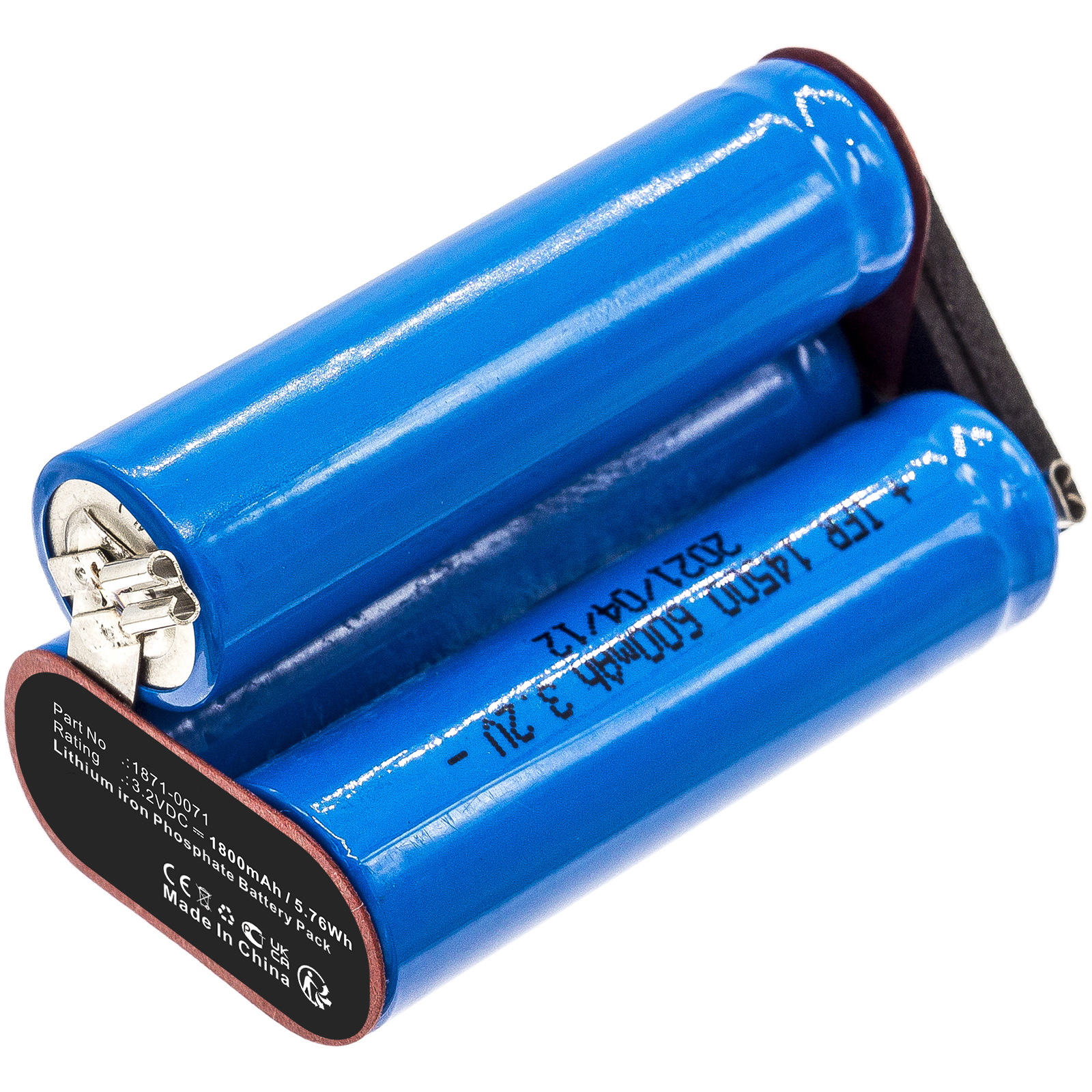 Synergy Digital Shaver Battery, Compatible with 1871-0071 Shaver Battery (3.2V, LiFePO4, 1800mAh)