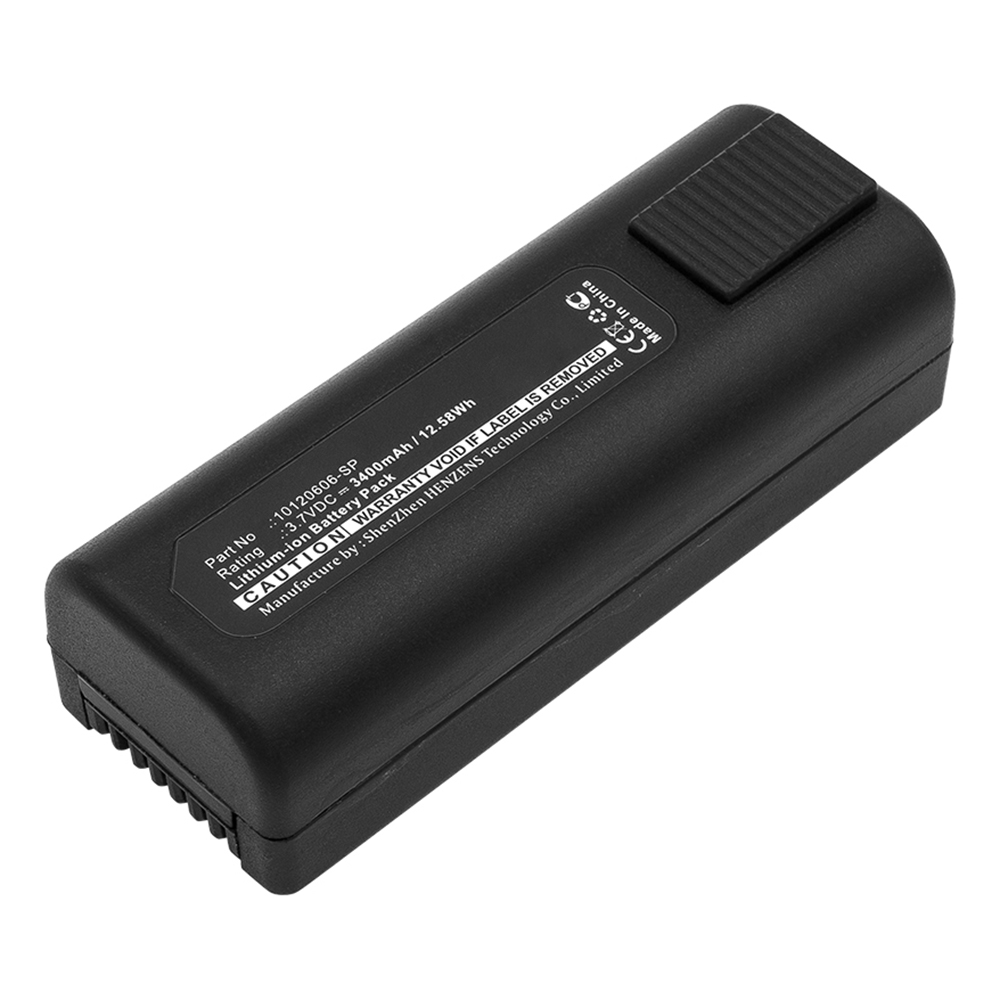 Synergy Digital Thermal Camera Battery, Compatible with 10120606-SP Thermal Camera Battery (3.7V, Li-ion, 3400mAh)