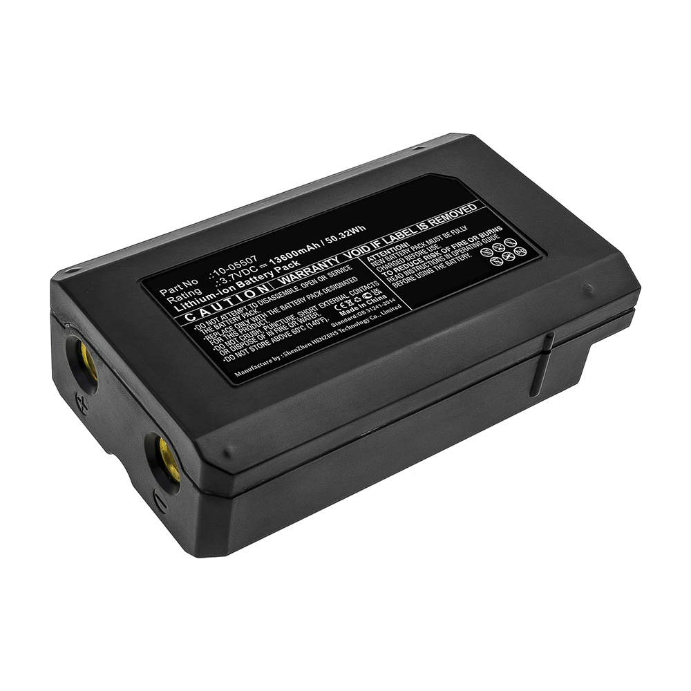 Synergy Digital Equipment Battery, Compatible with Geo-Fennel 10-05507 Equipment Battery (Li-ion, 3.7V, 13600mAh)