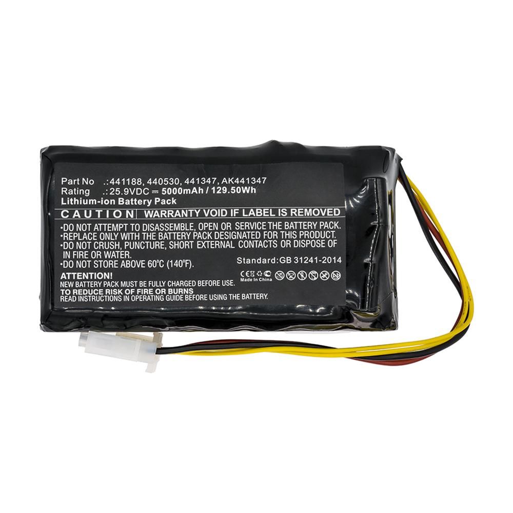 Synergy Digital Lawn Mower Battery, Compatible with AL-KO 20196003 Lawn Mower Battery (Li-ion, 25.9V, 5000mAh)