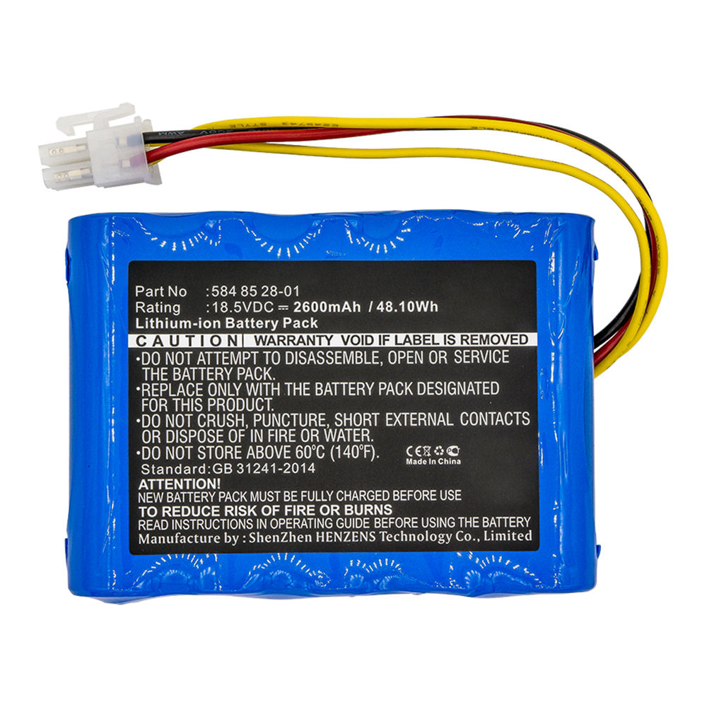 Synergy Digital Lawn Mower Battery, Compatible with Husqvarna 584 82 28-01 Lawn Mower Battery (Li-ion, 18.5V, 2600mAh)