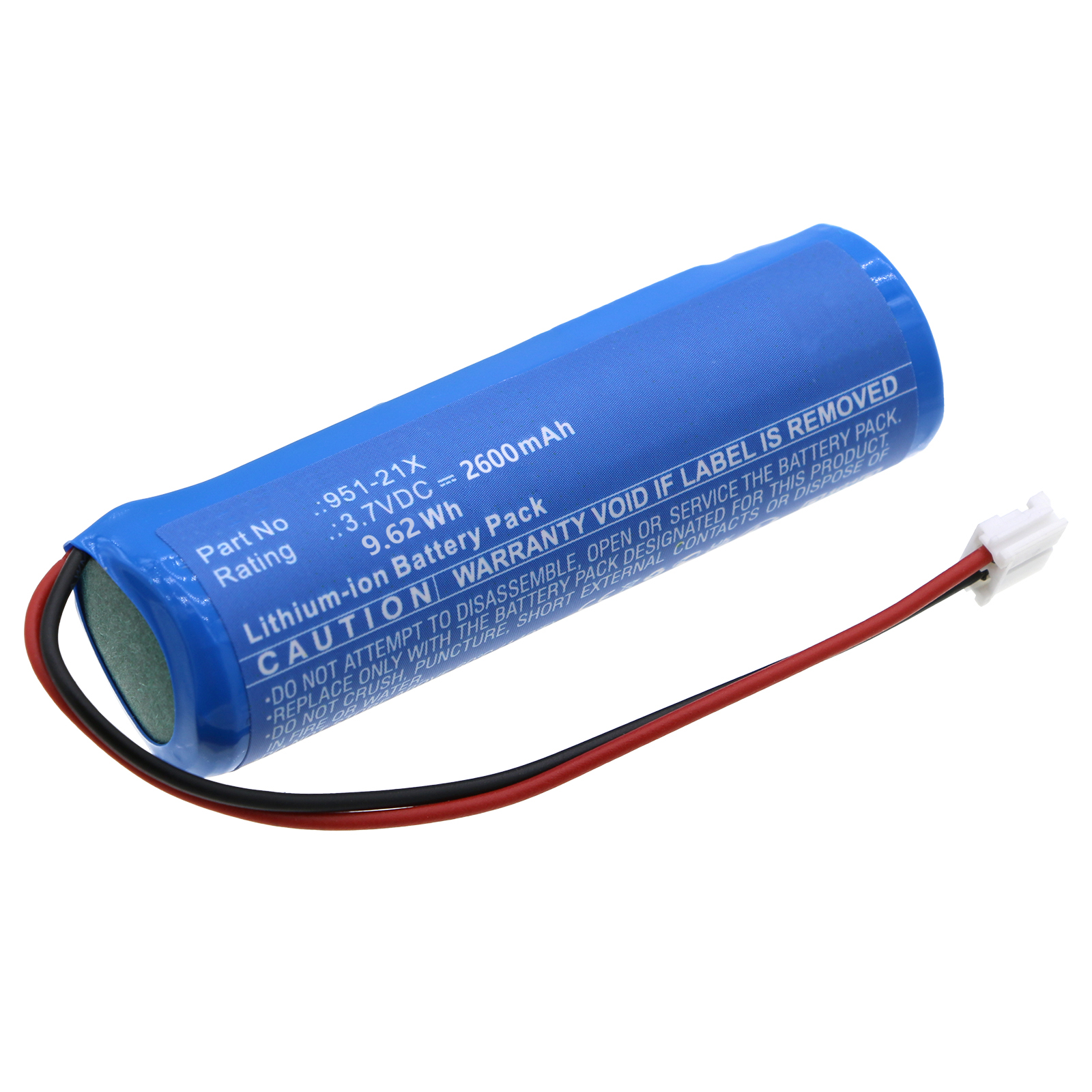 Synergy Digital Alarm System Battery, Compatible with DAITEM 951-21X Alarm System Battery (Li-ion, 3.7V, 2600mAh)