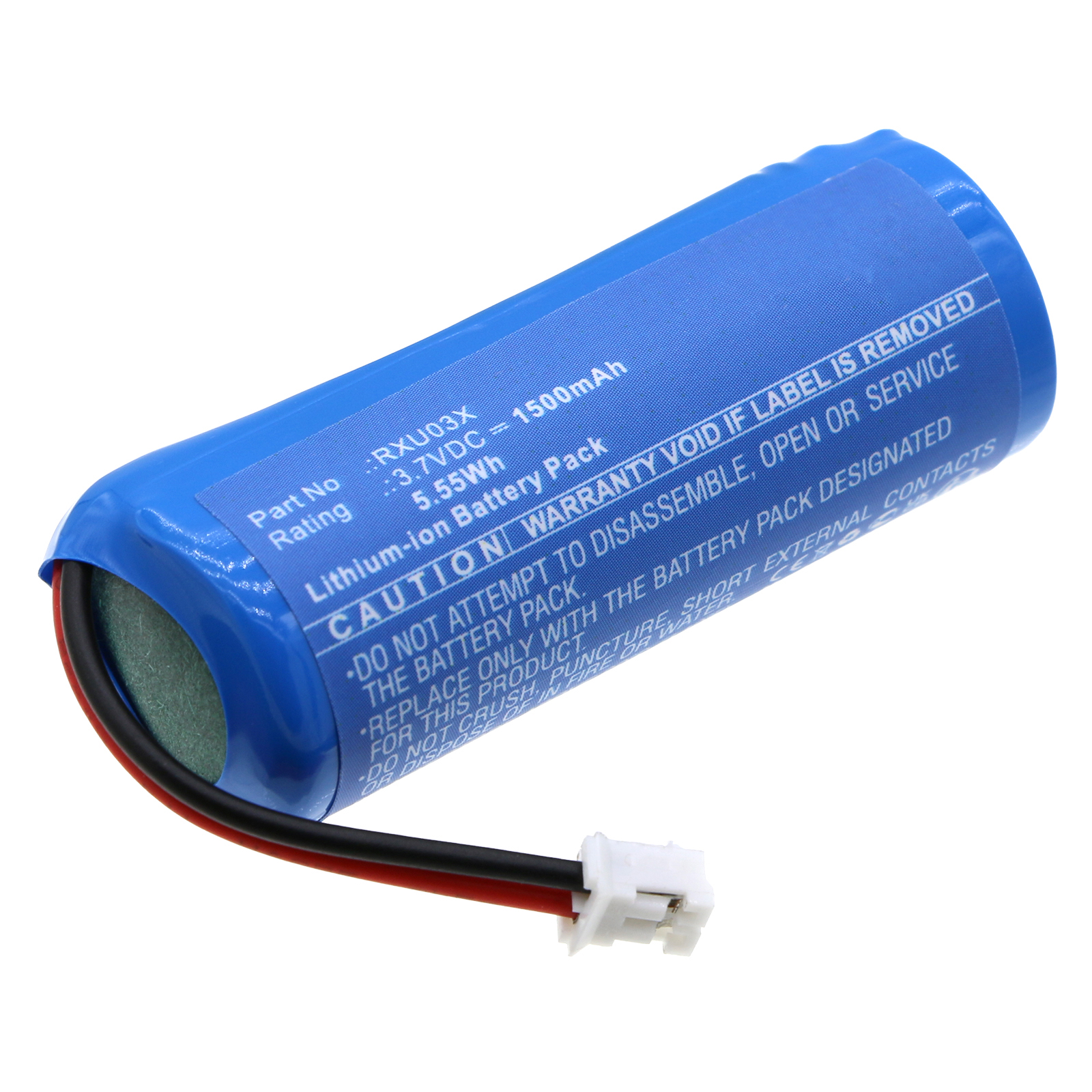 Synergy Digital Alarm System Battery, Compatible with DAITEM RXU03X Alarm System Battery (Li-ion, 3.7V, 1500mAh)