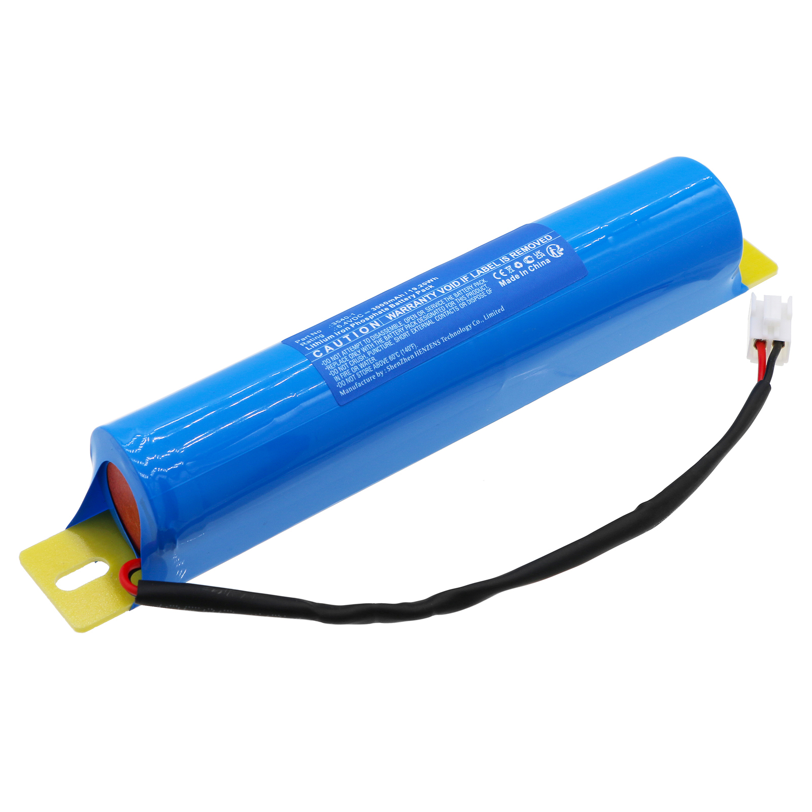 Synergy Digital Emergency Lighting Battery, Compatible with DOTLUX 3540-1 Emergency Lighting Battery (LiFePO4, 6.4V, 3000mAh)