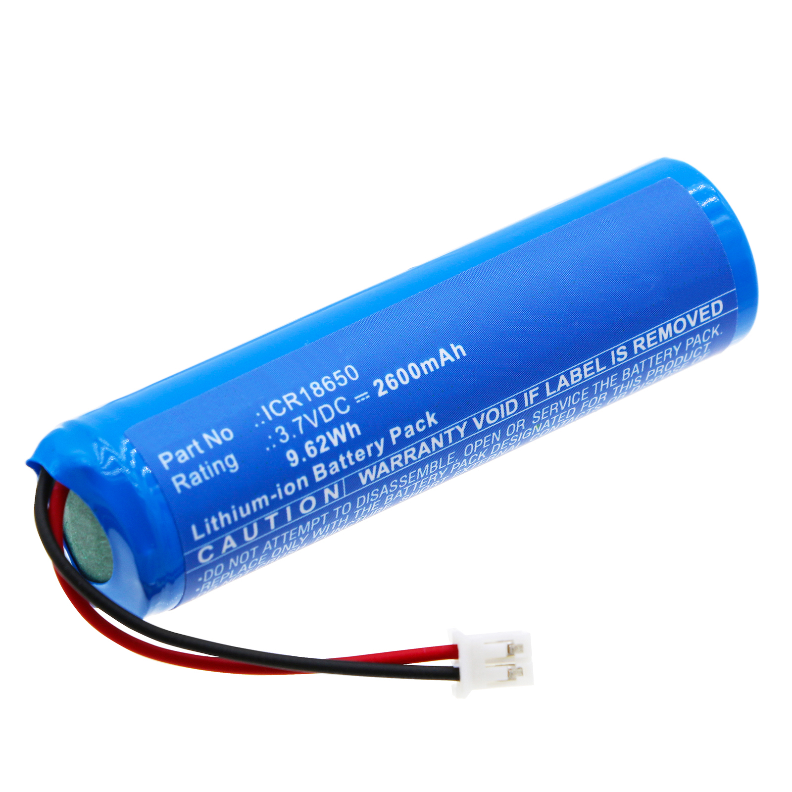 Synergy Digital Personal Care Battery, Compatible with RESCOMF ICR18650 Personal Care Battery (Li-ion, 3.7V, 2600mAh)