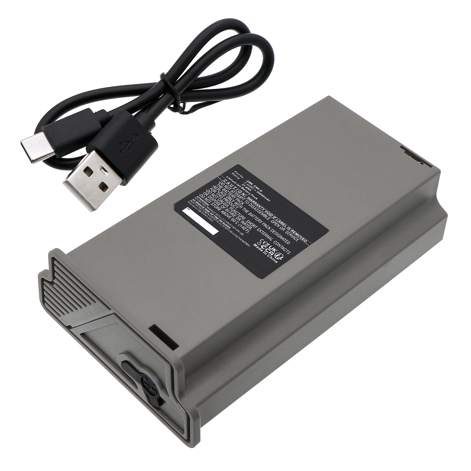 Synergy Digital Sports & Outdoors Battery, Compatible with Tactacam EM6, EM6-D Sports & Outdoors Battery (Li-ion, 7.4V, 5000mAh)