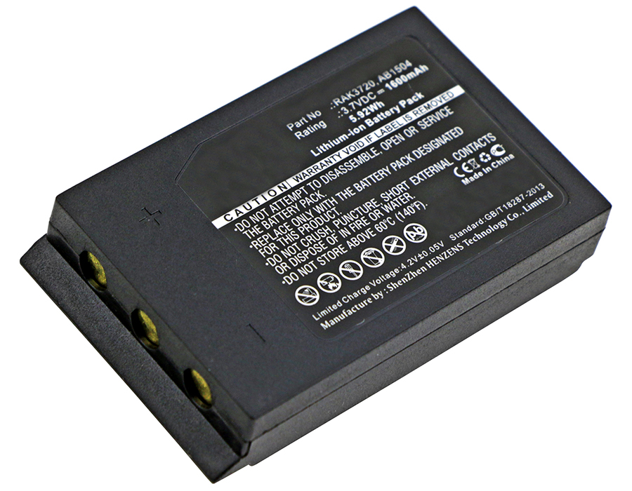 Synergy Digital Battery Compatible With Akerstroms 933719-000 Replacement Battery - (Li-Ion, 3.7V, 1600 mAh)
